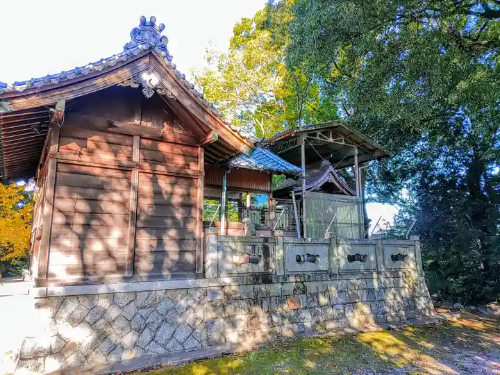 八幡社(上牧)の本殿・本堂