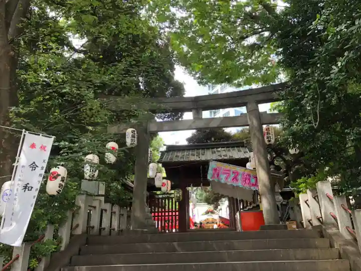 金王八幡宮の鳥居