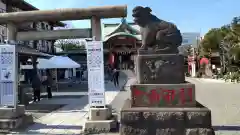 羽田神社の狛犬