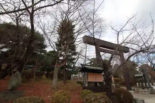 開成山大神宮の鳥居