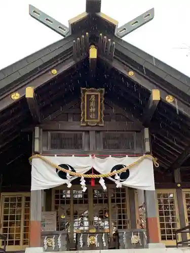 厚別神社の本殿