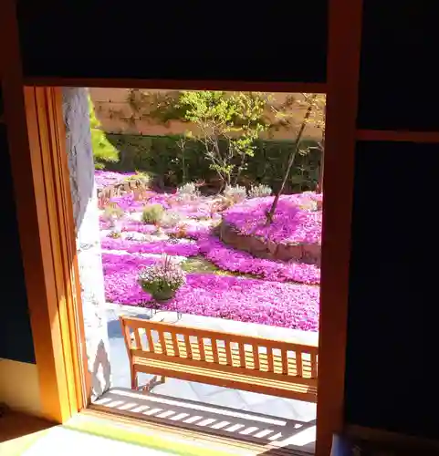 寿量山　速成寺の庭園