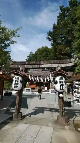 川越熊野神社の鳥居