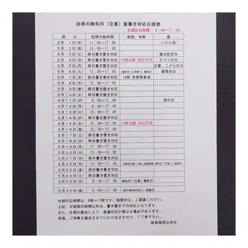 岐阜稲荷山本社(岐阜県)