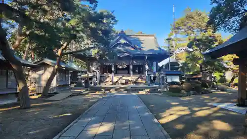 小牛田山神社の本殿・本堂