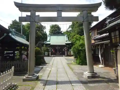 高円寺天祖神社の鳥居