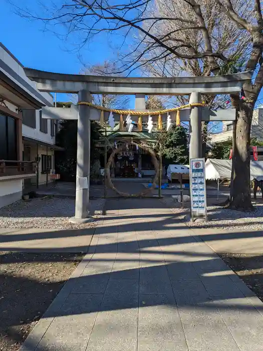 大鳥神社の鳥居