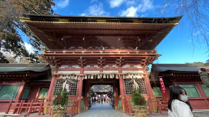志波彦神社・鹽竈神社の山門・神門