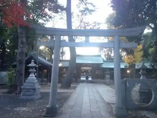 荻窪八幡神社の鳥居