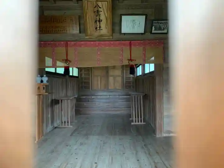 八雲神社の本殿・本堂