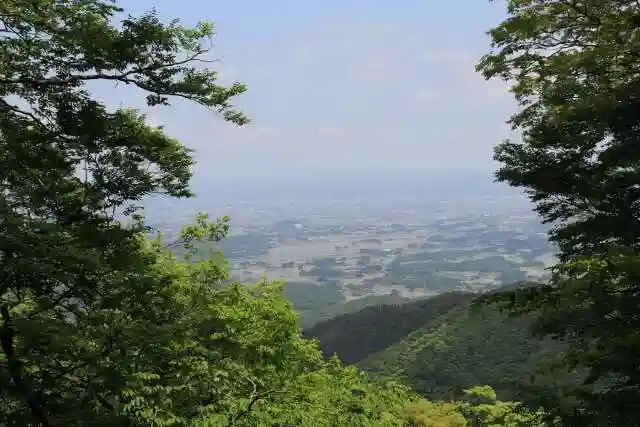 飯豊和気神社の景色