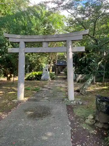 たこ神社の鳥居