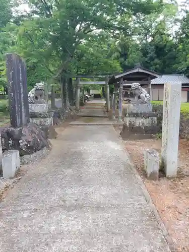 三毳神社の鳥居