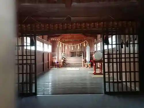 八幡社の本殿・本堂