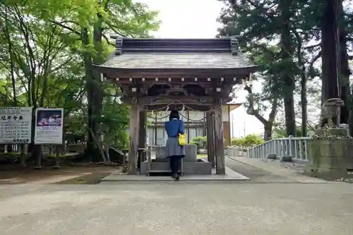 陸奥総社宮の手水舎