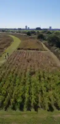 鵜森稲荷神社の周辺