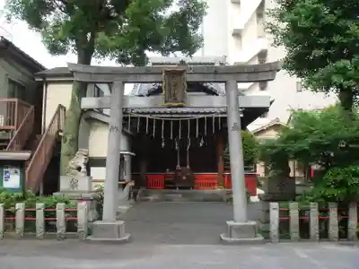 江島杉山神社の鳥居