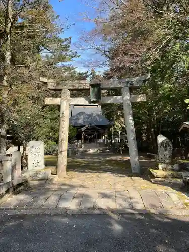 出雲神社の鳥居