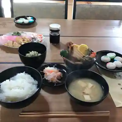 明願寺の食事