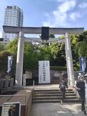 乃木神社の鳥居