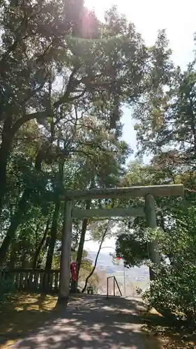 唐澤山神社の鳥居