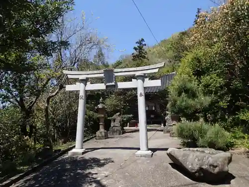 八大荒神社の鳥居