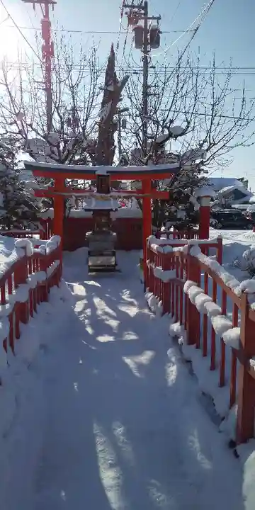 旭川銀座弁天神社の鳥居