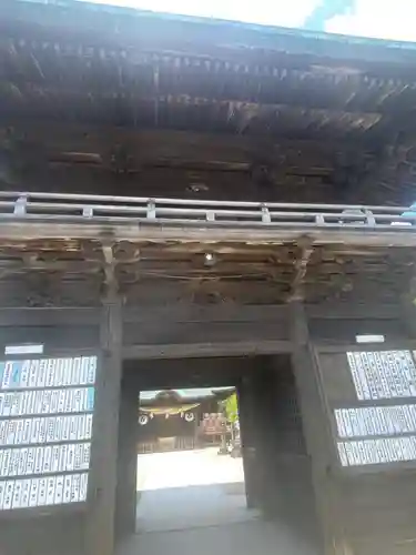 大善寺玉垂宮の山門・神門