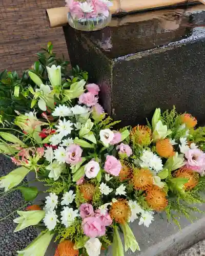 上尾御嶽神社の手水舎