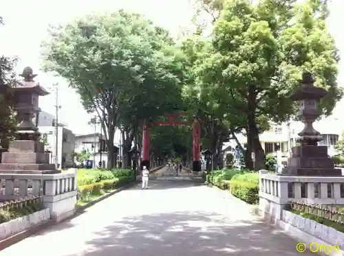 武蔵一宮氷川神社の鳥居