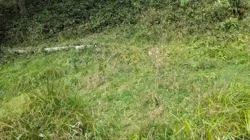 稲荷神社の庭園