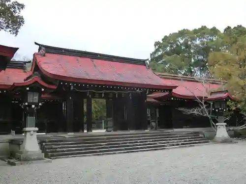 阿波神社の山門・神門