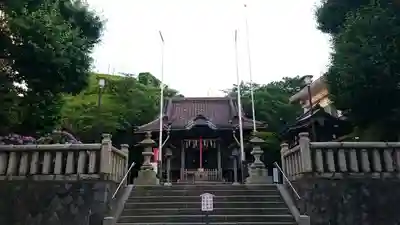 諏訪神社の本殿・本堂