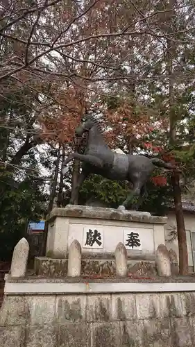 八幡神社の狛犬