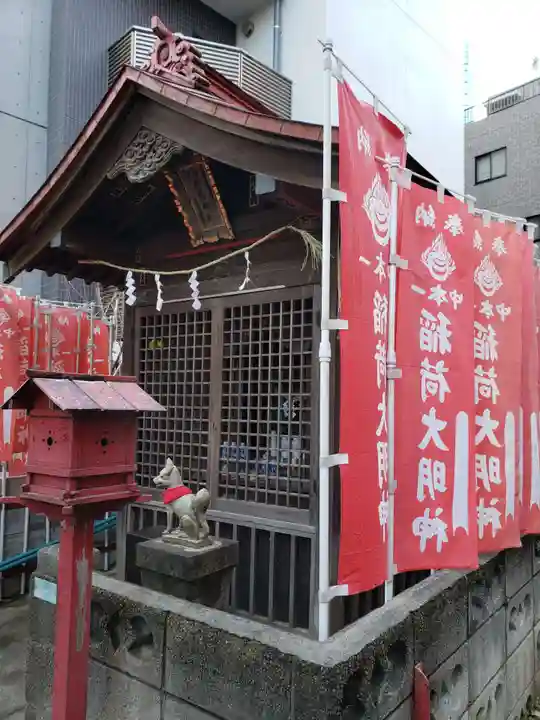 中本一稲荷神社の本殿・本堂