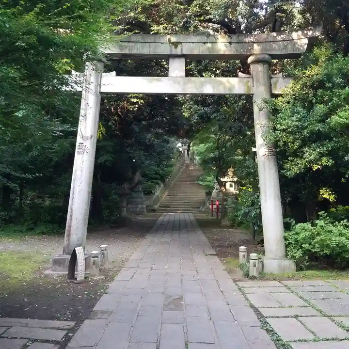 赤坂氷川神社の鳥居