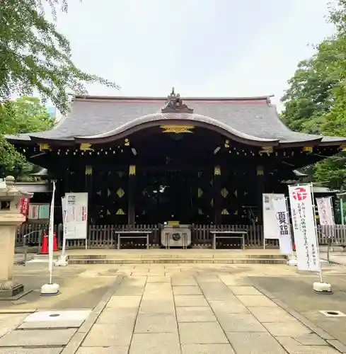 渋谷氷川神社の本殿・本堂