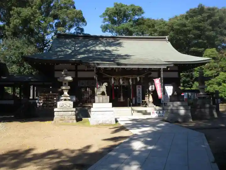 登渡神社の本殿・本堂