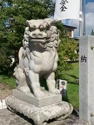 鳥谷崎神社の狛犬