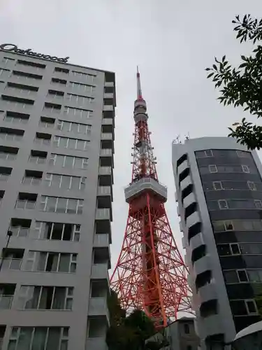飯倉熊野神社の周辺