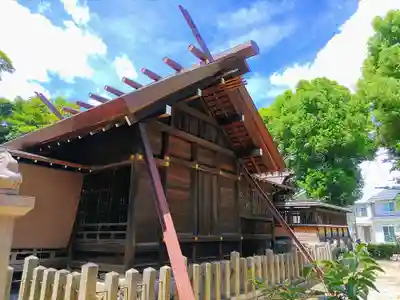 長良八劔社の本殿・本堂