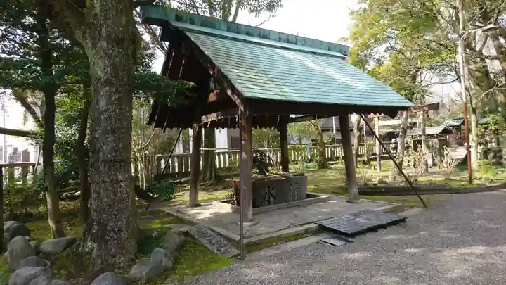 若宮神明社の手水舎