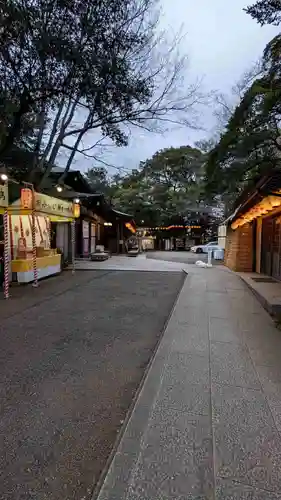 検見川神社の自然