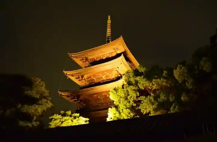 東寺(教王護国寺)の塔