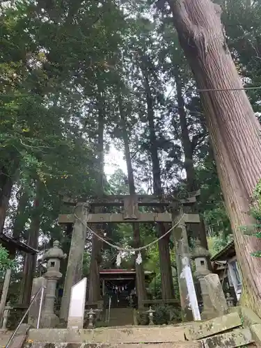 高森阿蘇神社の鳥居