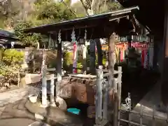 五條天神社の手水