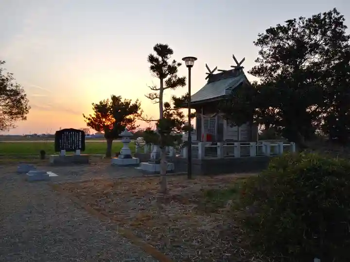 鹿島神社の本殿・本堂