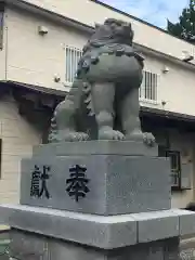 西岡八幡宮の狛犬