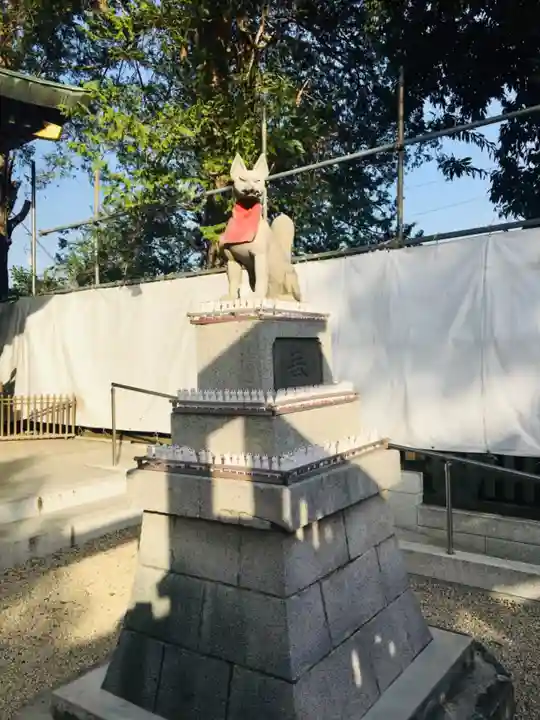 馬橋稲荷神社の狛犬