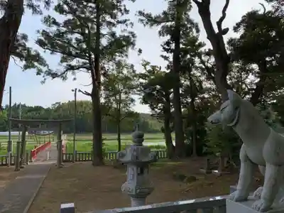 稲荷神社の狛犬